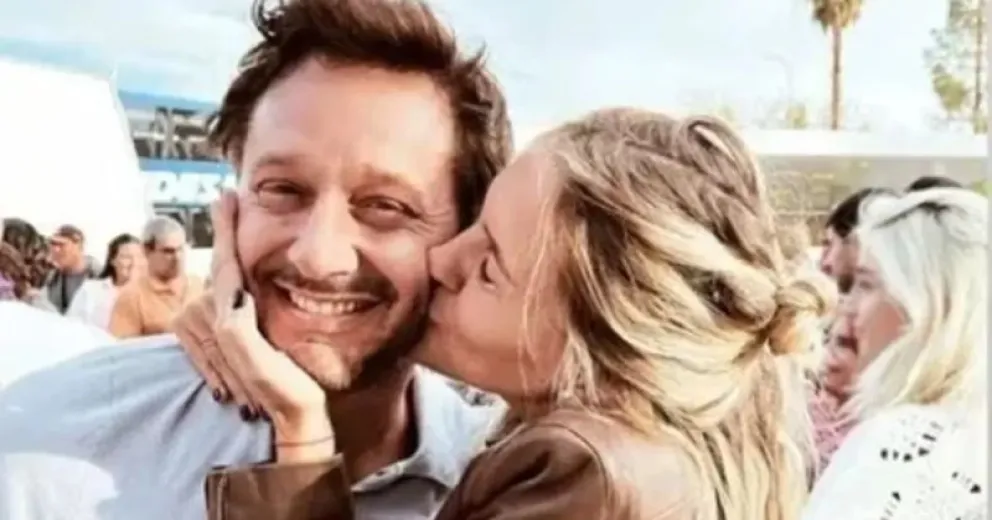 La sensual foto que se filtró de Benjamín Vicuña y Anita en los Martín Fierro de Cine