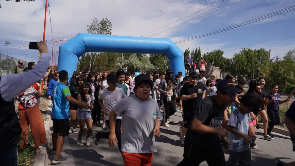 Más de 1500 chicos participaron de la Maratón Escolar 2024 en el Club Marabunta