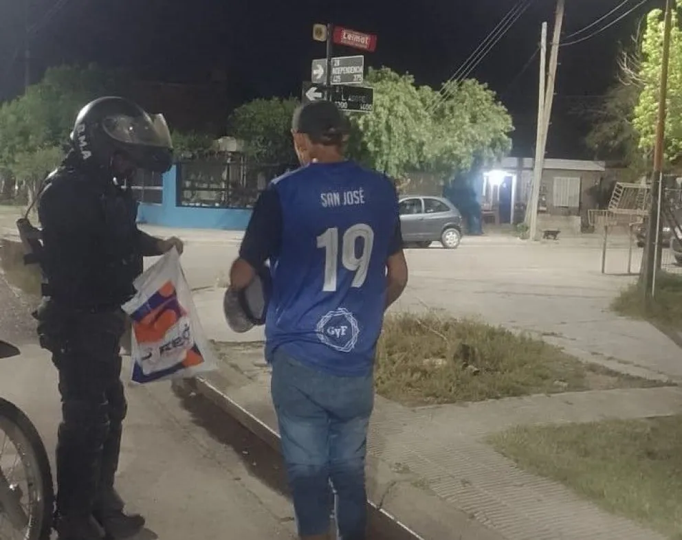 Detienen a un sujeto en el barrio San Pablo
