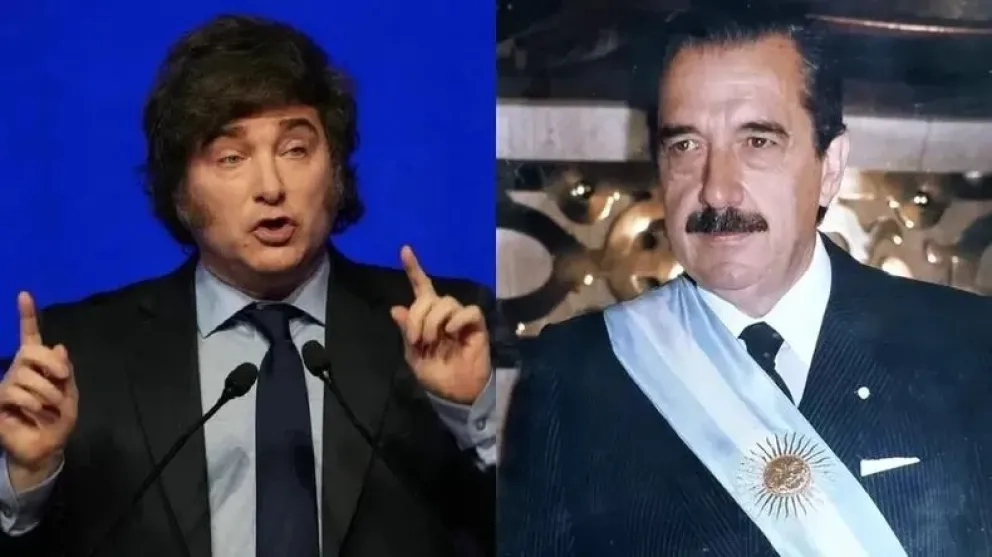 La UCR habló tras las críticas de Milei a Raúl Alfonsín: "Es una falta de respeto"