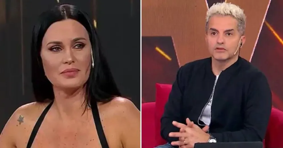 Ángel de Brito fulminó a Natalie Weber por su rol como panelista: “Hablás estupideces”