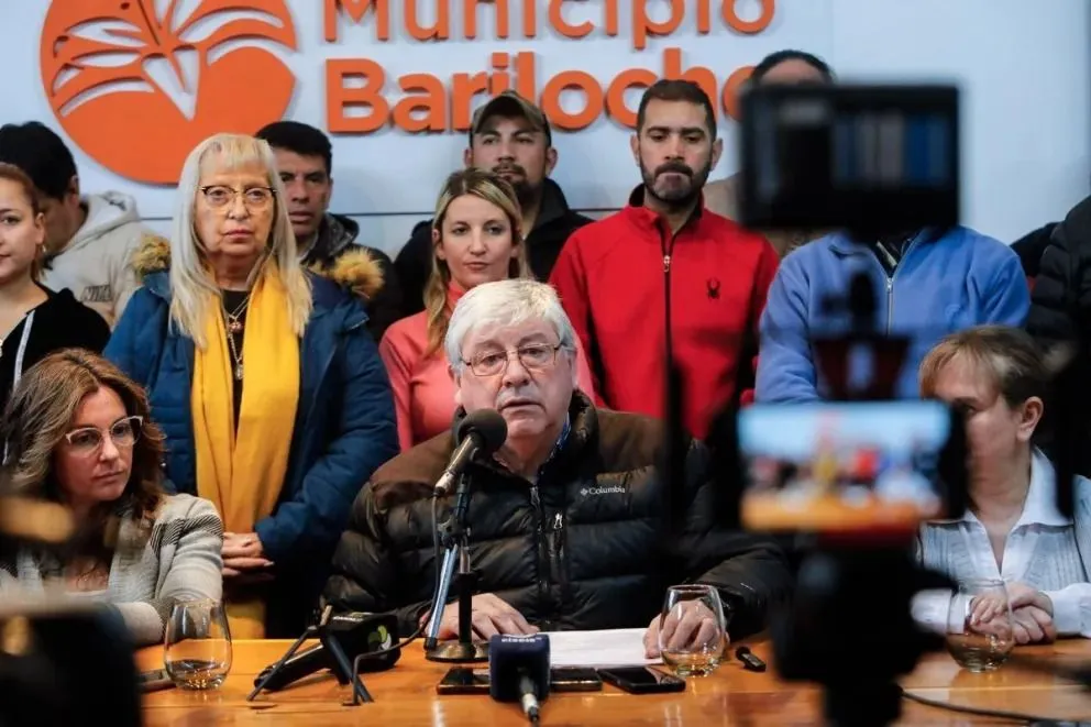 El intendente de Bariloche, Walter Cortés