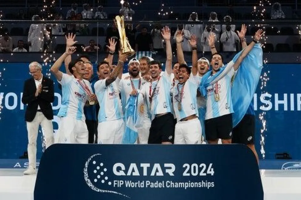Argentina salió campeón en el Mundial de Pádel en Qatar