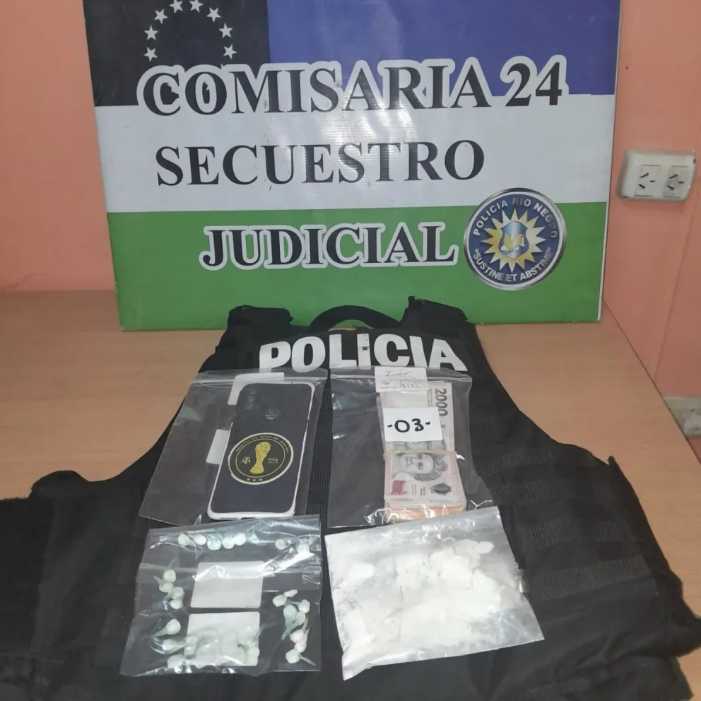 Persecución por Circunvalación: detienen a dos personas con cocaína