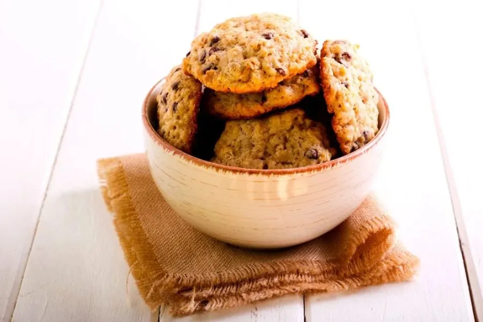 Receta exprés: hacé galletitas de avena en pocos minutos