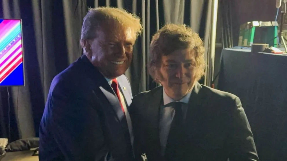 Milei felicitó a Trump, el nuevo presidente de EE.UU:  "Ahora, Make America Great Again”