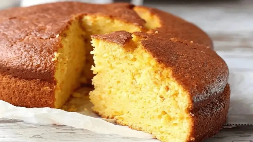 Para tu merienda prepara un bizcochuelo económico ¡sin huevo ni leche!