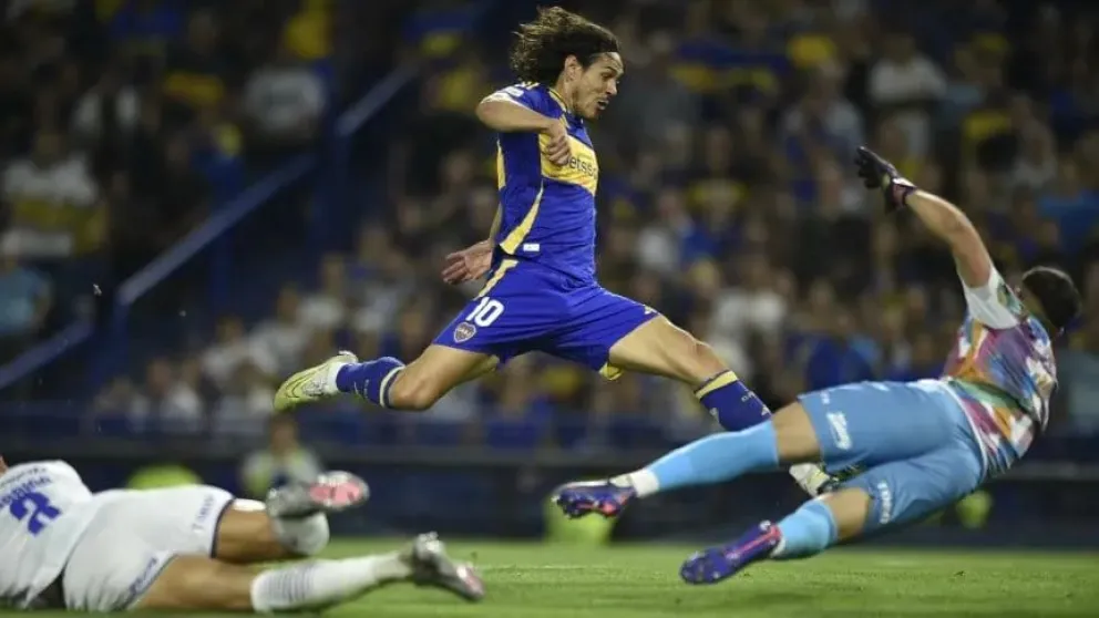 Boca goleó 4-1 a Godoy Cruz y sumó su primer triunfo en el ciclo de Fernando Gago