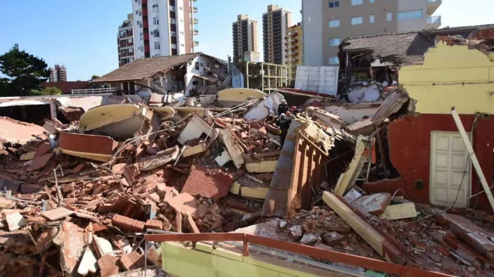 Villa Gesell: declaran Estado de Emergencia por 30 días tras el derrumbe