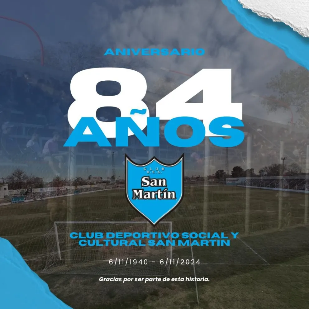Club San Martín: 84 años de deportes y compromiso con la sociedad