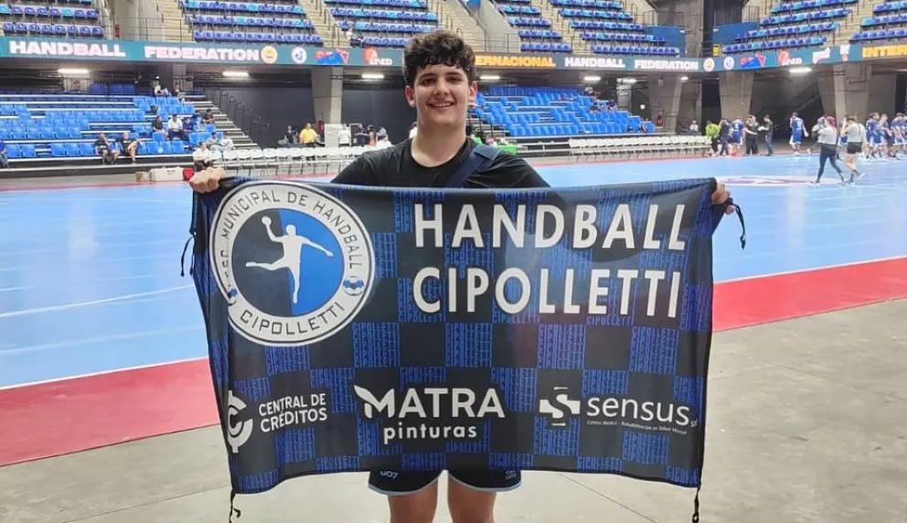 Juvenil de Handball: con el cipoleño Cuadros, la selección clasificó para el Mundial de Egipto