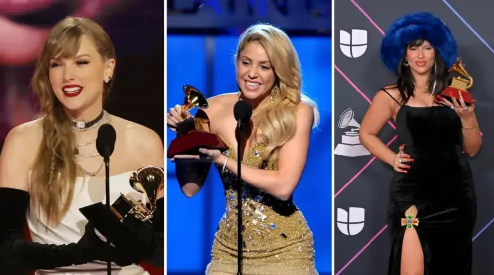 Conocé la lista de nominados a los Premios Grammy 2025