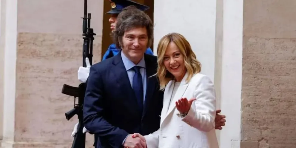 Milei y Meloni, primera ministra de Italia, se reunirán en Buenos Aires: cuándo será
