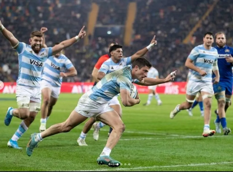 Los Pumas subieron en el ranking World Rugby