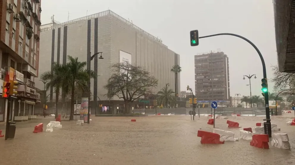 Una nuevo DANA: alerta roja en Málaga y Tarragona