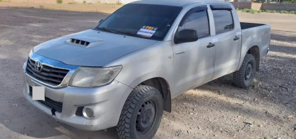 Recuperaron una camioneta que tenía pedido de secuestro de Neuquén