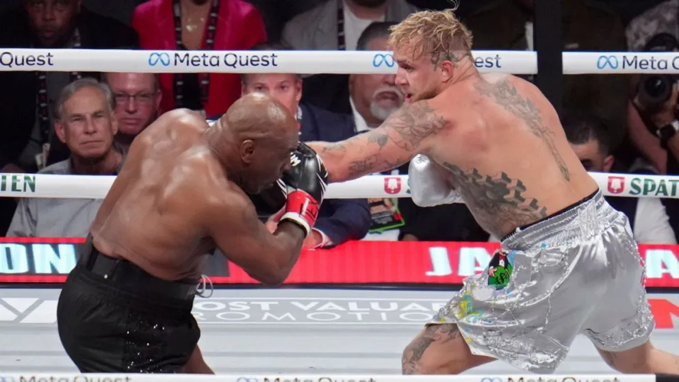 Mike Tyson perdió ante Jake Paul: hace 19 años "Iron Mike" no se subía a un ring