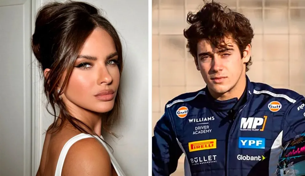 Encuentro en Madrid: la China Suárez y Franco Colapinto, juntos