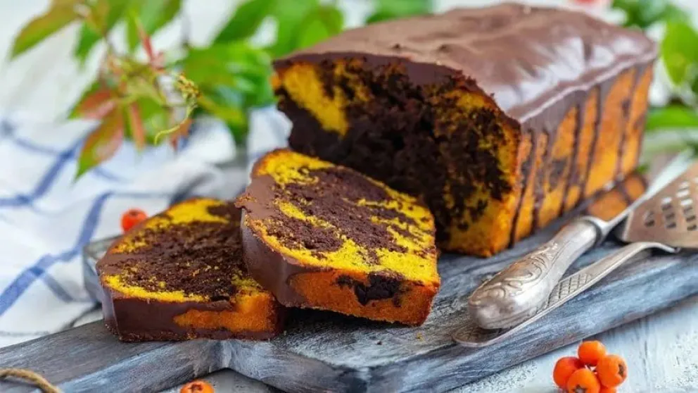 Receta para la merienda: hacé un budín de chocolate y naranja sin TAAC 