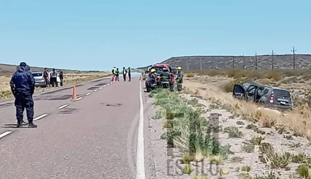 Accidente fatal en la Ruta Nacional 23: un conductor murió al perder el control del vehículo