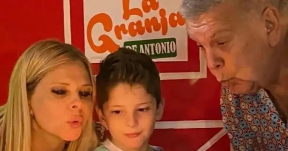 Luis Ventura presente en el cumpleaños de Fabiana Liuzzi