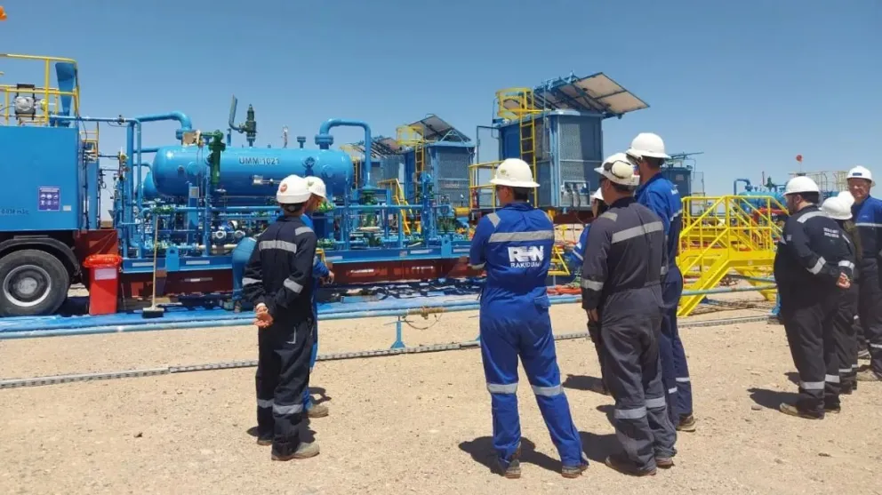 Se realizó una inspección en un área clave en la producción de petróleo no convencional