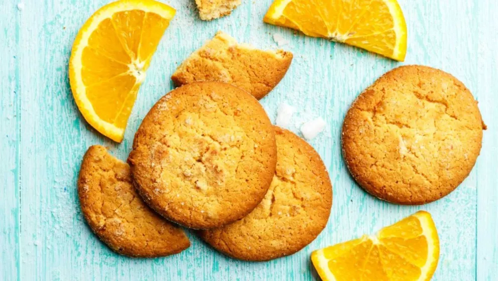 Riquísimas y saludables: aprende a hacer galletitas de naranja caseras