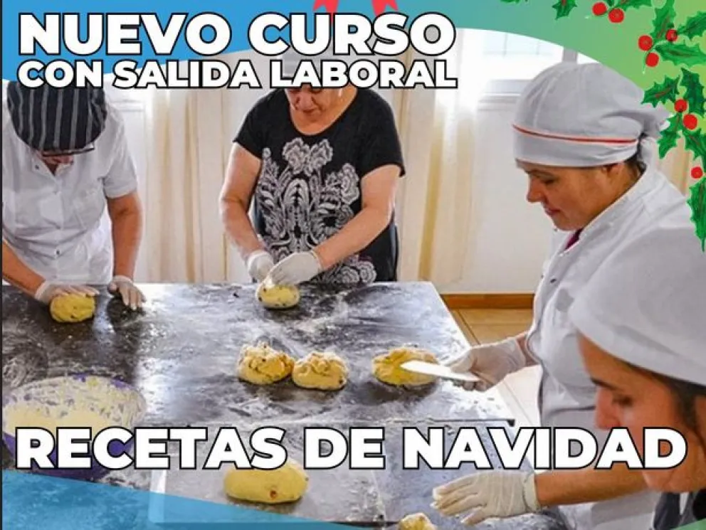 Para no quedarse dormidos: nuevo curso para preparar recetas de Navidad