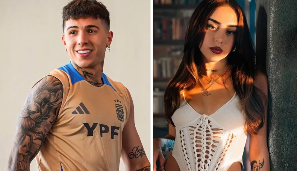 Enzo Fernández y Nicki Nicole, cada vez más cerca: el particular gesto del futbolista