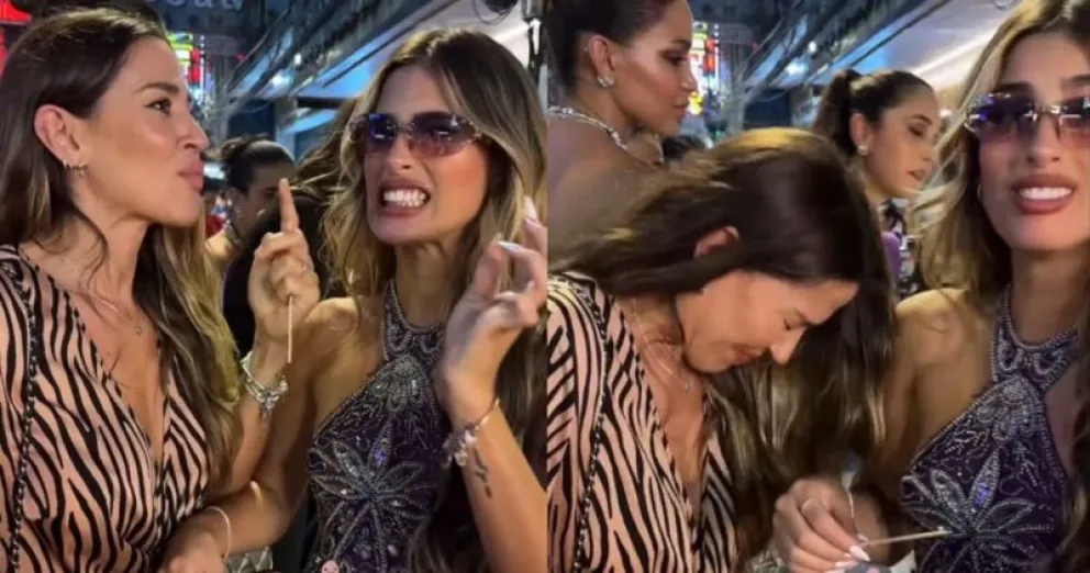 ¡Osadas! Jimena Barón y Juli Poggio se animaron a probar una típica comida tailandesa