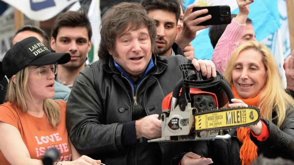 Milei de cara al 2025: "Confirmo que seguiré a full con la motosierra"