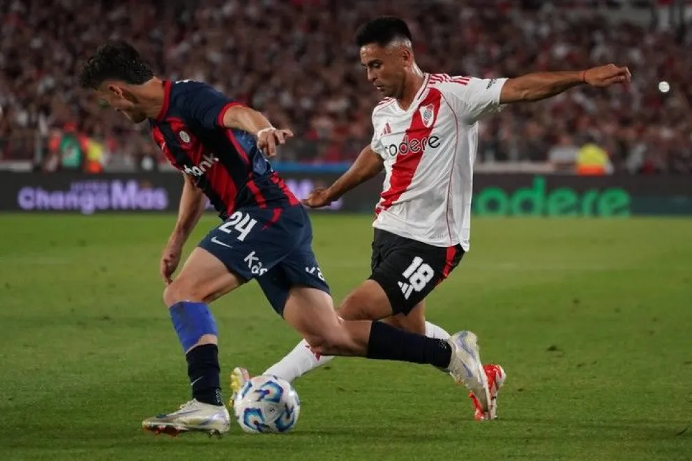 Liga Profesional: River empató 1-1 con San Lorenzo en el Monumental