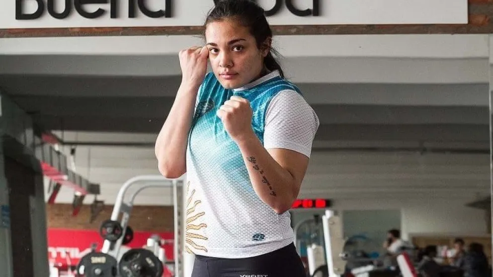Tina Vidal, boxeadora