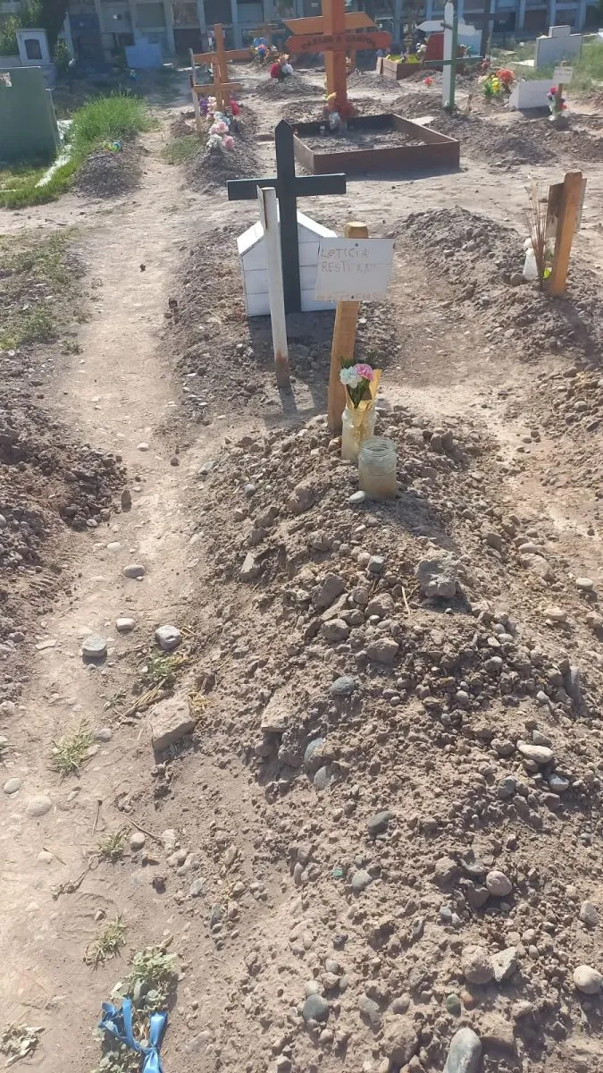 As&iacute; se encontraba la tumba previa a la construcci&oacute;n por parte del municipio. | Foto (gentileza)