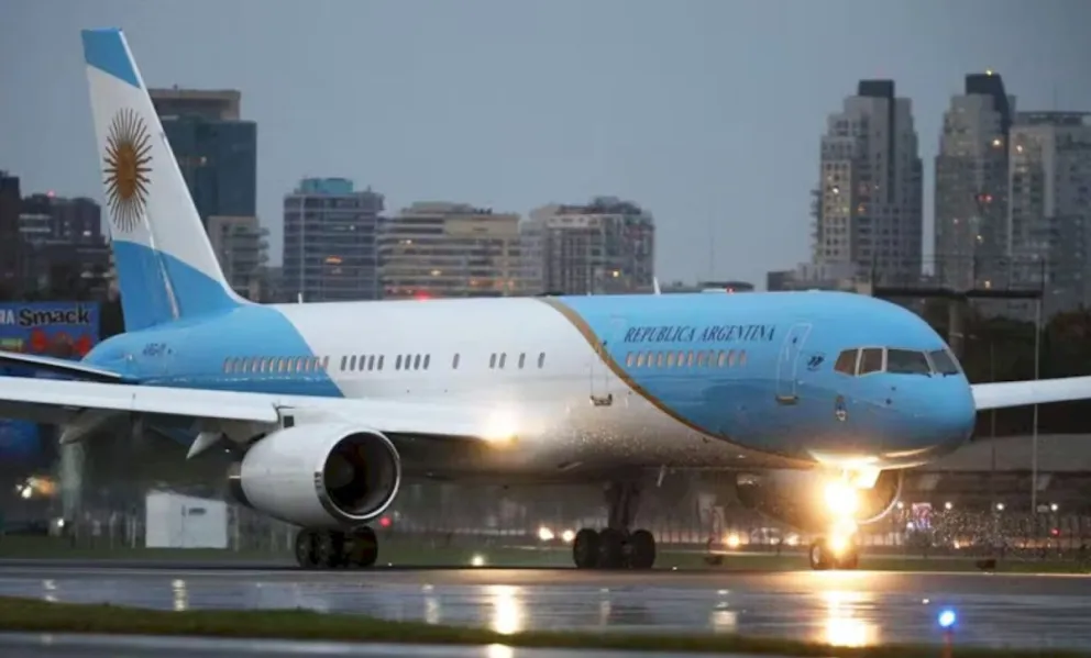 Gastaron más de US$ 800 mil para reparar el avión presidencial: estaría listo para 2025