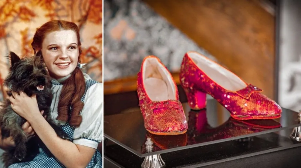 Remate millonario:  pagaron US$ 28 millones por los zapatos que usó Judy Garland en "El Mago de Oz"
