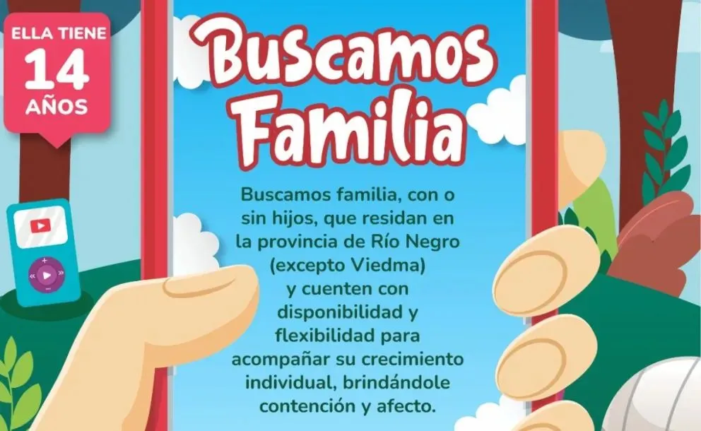 Adopción: una adolescente rionegrina espera una familia