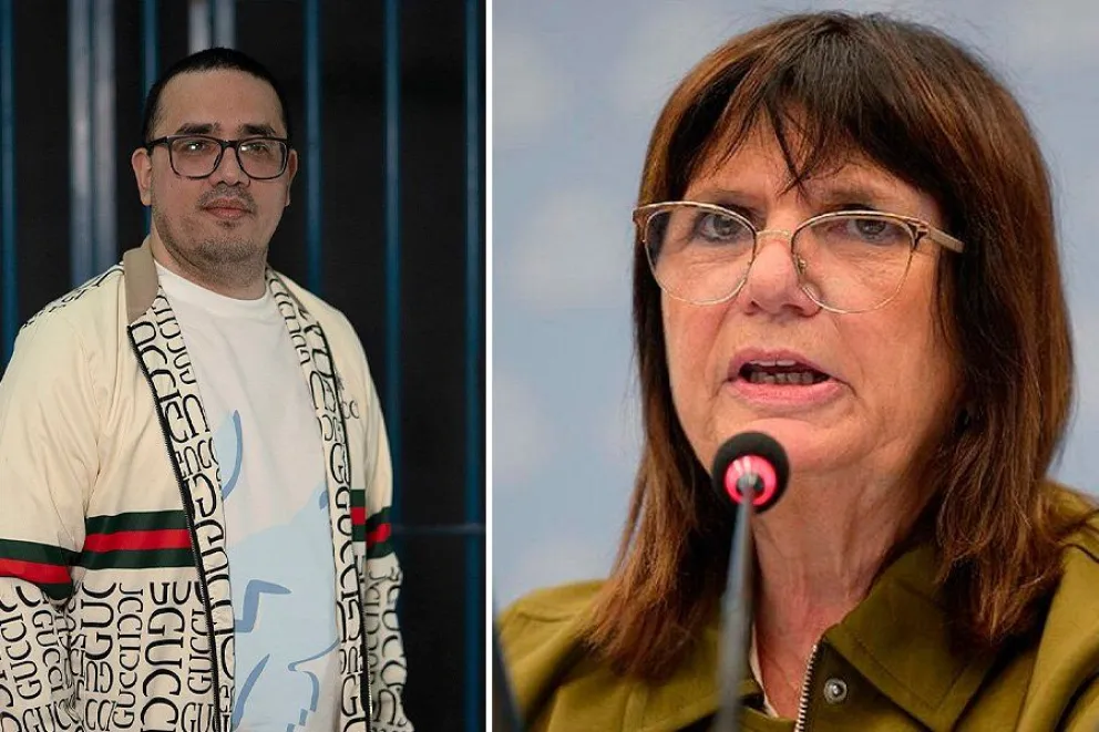 “Voy a esperar en la puerta de su casa”: la amenaza del líder de Los Monos contra Patricia Bullrich