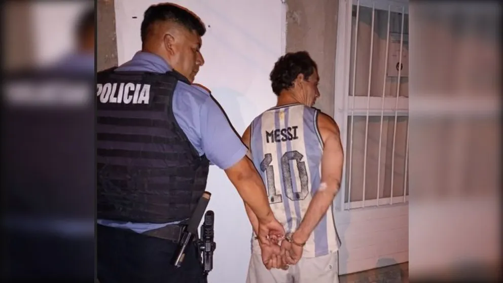 El agresor primero lo amenazó de muerte y después disparó varias veces contra la vivienda. Foto: Policía Río Negro.