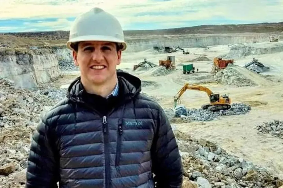 El secretario de Minería de Río Negro, Joaquín Aberastain Oro