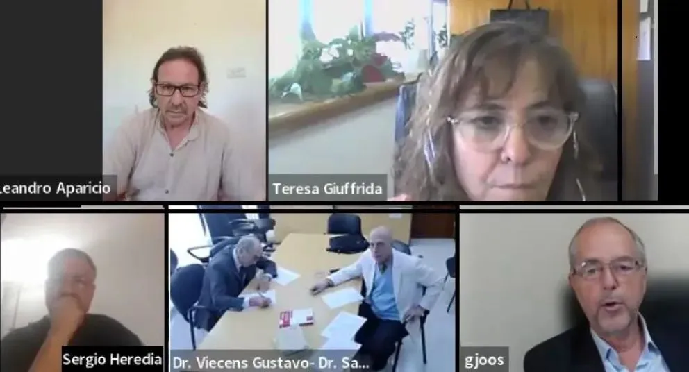 Hablaron los querellantes. Foto Ministerio Público Fiscal.