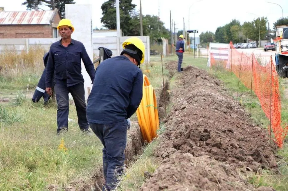 Seis empresas presentaron ofertas para realizar la extensión de la red de gas en Catriel. Foto: archivo.