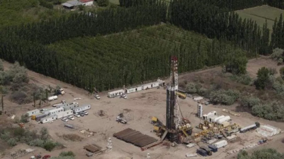 El área Estación Fernández Oro es la mayor productora de gas de la provincia. Foto: archivo.