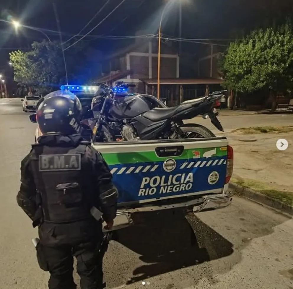 La persecución comenzó cuando el conductor noto la presencia policial / imagen archivo