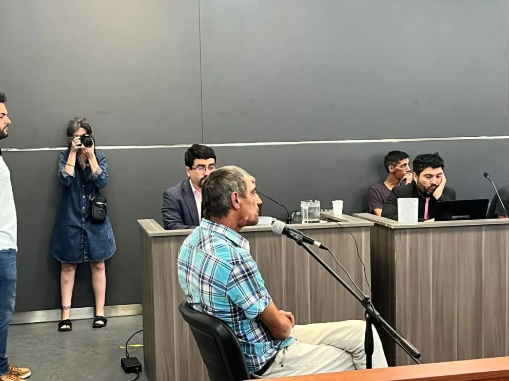 Antilaf y Cau son los dos acusados que declararon durante estas audiencias. (Foto Cipo360)