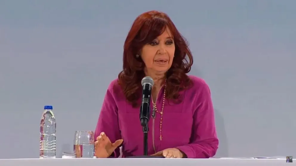 Cristina Fernández de Kirchner. 