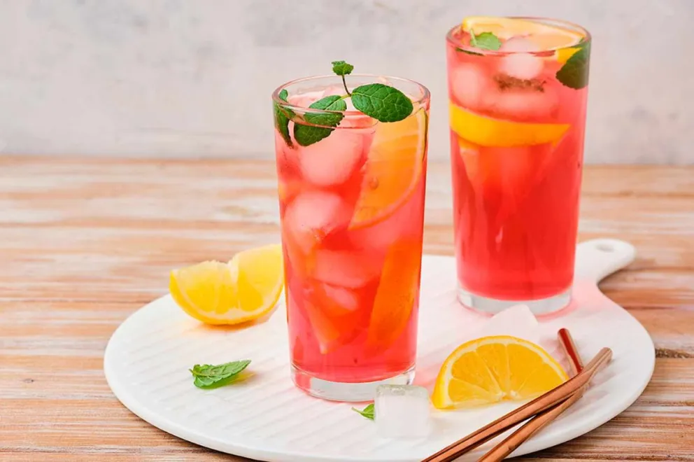 Limonada rosa.
