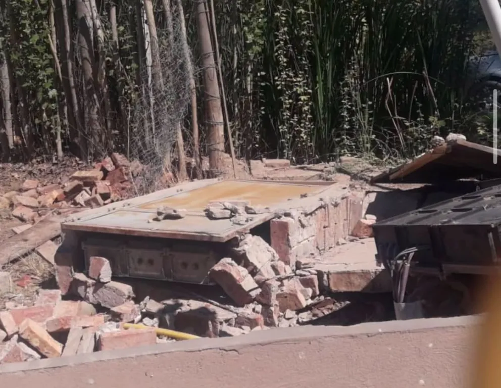 La tragedia sucedió hoy pasado el mediodía  (imagen gentileza)