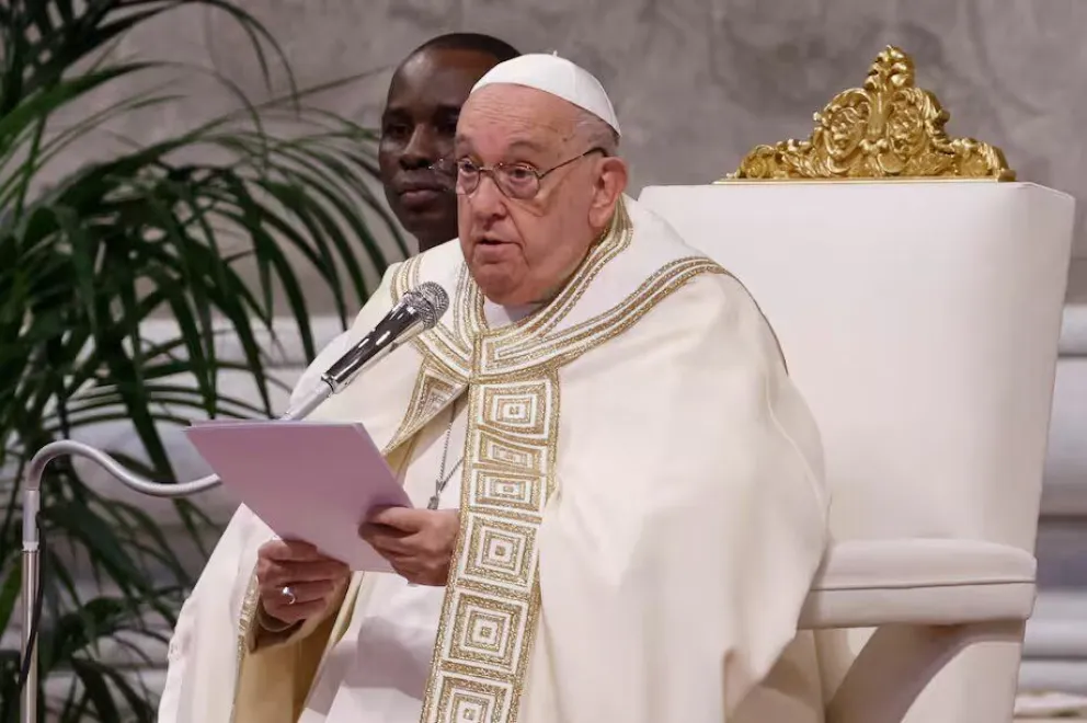 El papa Francisco. 