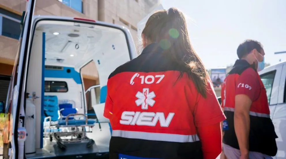 Cuando llegó la ambulancia del sistema de emergencias ya no había más que hacer. Foto: archivo.